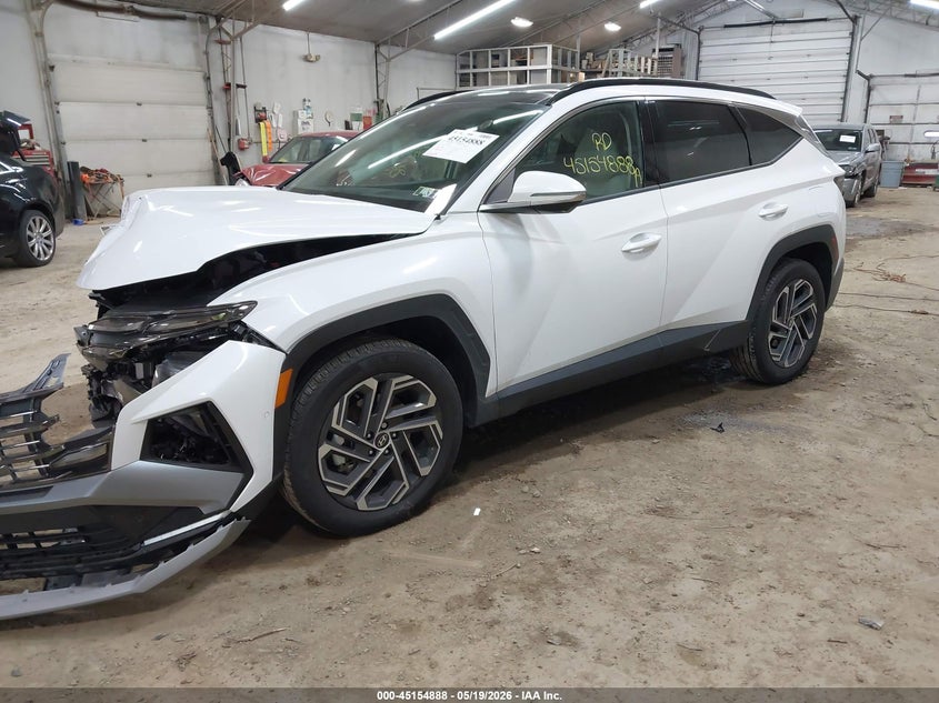2025 Hyundai Tucson VIN KM8JEDD15SU392822 IAAI salvage auction — FRONT END, Salvage Title, sold $9,400 on 2026-07-12 (photo 2)