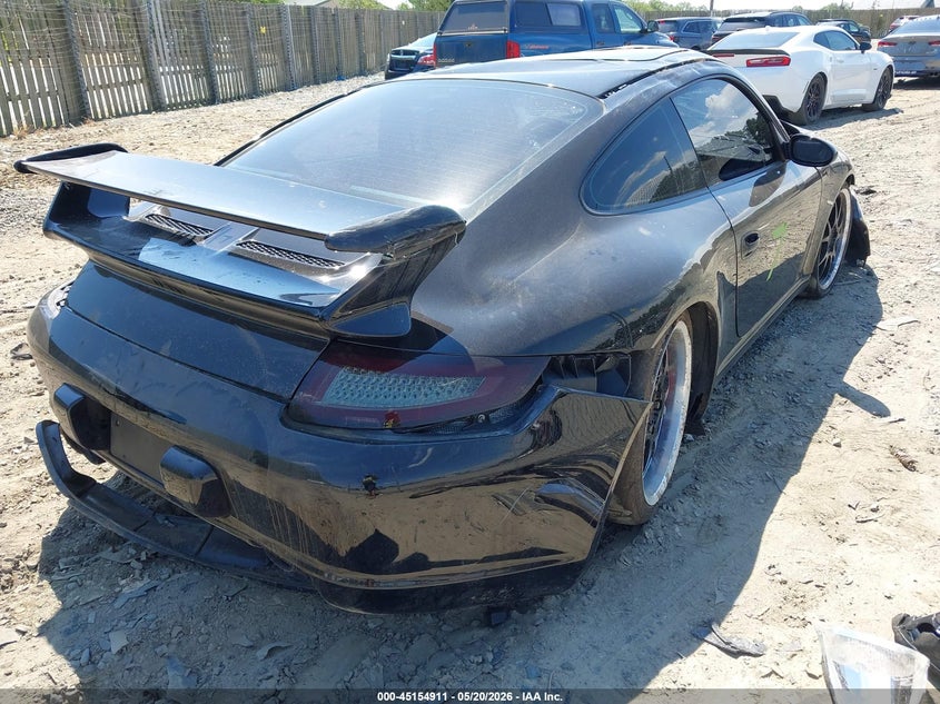 2007 Porsche 911 VIN WP0AB29987S730068 IAAI salvage auction — NORMAL WEAR, Salvage (Virginia), sold $15,900 on 2026-07-13 (photo 4)