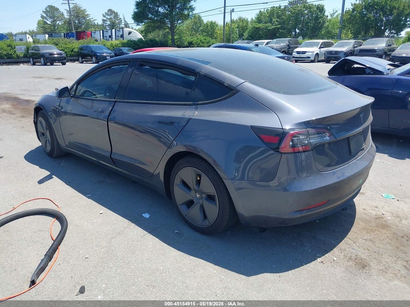 2022 Tesla Model y VIN 7SAYGAEE8NF380998 IAAI salvage auction — FRONT END, Salvage (Idaho), sold $10,750 on 2026-07-09 (photo 3)