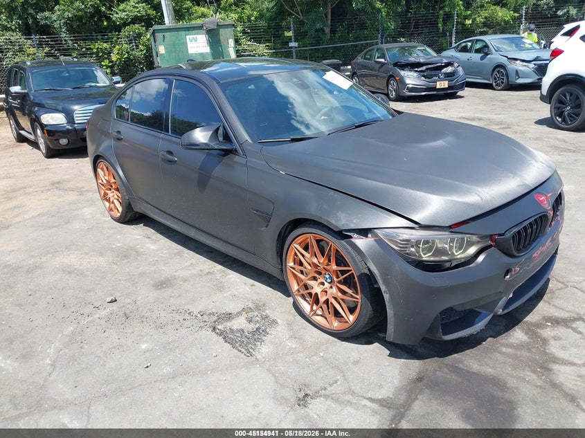 2016 BMW M3 VIN WBS8M9C55G5D30129 — IAAI salvage auction photo