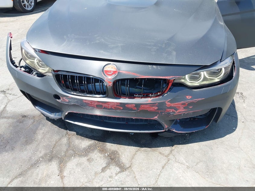2016 BMW M3 VIN WBS8M9C55G5D30129 IAAI salvage auction — UNDERCARRIAGE, Wait Title, sold $19,050 on 2026-08-27 (photo 6)