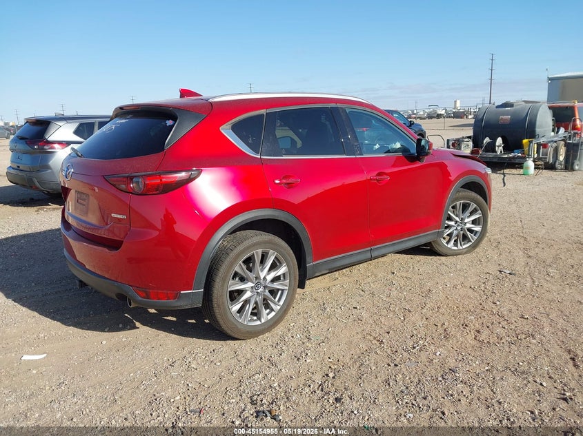 2020 Mazda Cx-5 VIN JM3KFBDM7L0753875 IAAI salvage auction — FRONT END, Original (Texas), sold $5,550 on 2026-07-27 (photo 4)