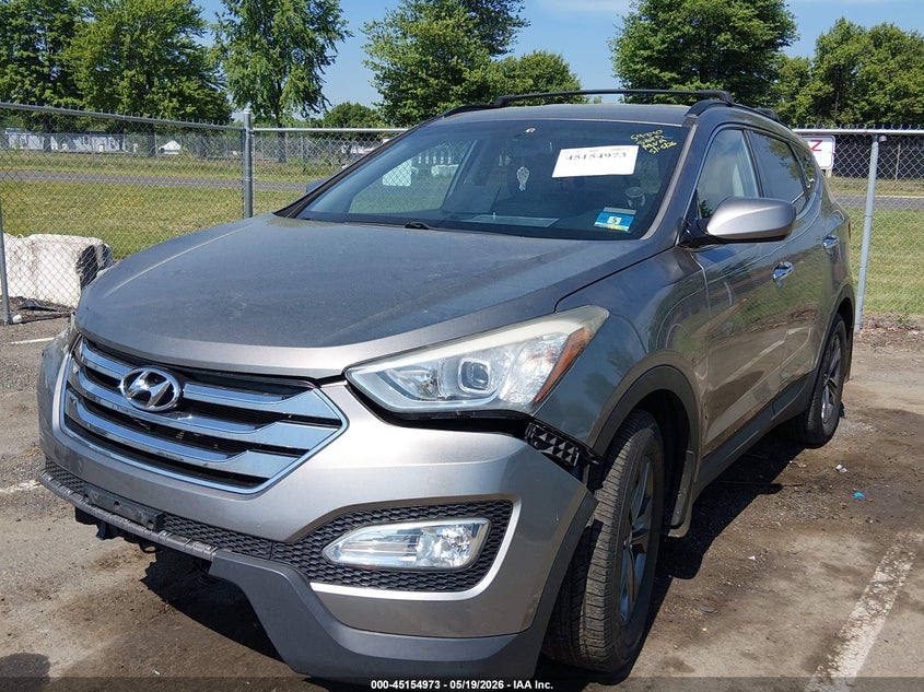 2014 Hyundai Santa fe VIN 5XYZUDLB4EG224065 IAAI salvage auction — RIGHT FRONT, Salvage (New Jersey), sold $25 on 2026-07-31 (photo 2)