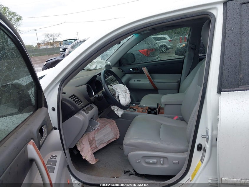 2009 Toyota Highlander VIN JTEDS42A792073629 IAAI salvage auction — FRONT END, Clear (Indiana), sold $1,800 on 2026-07-14 (photo 5)