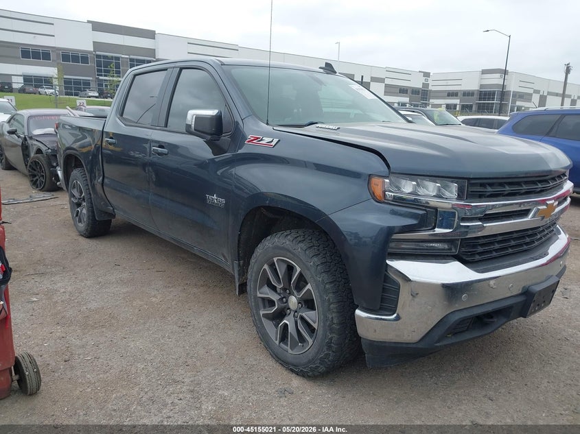 2020 Chevrolet Silverado VIN 3GCUYDETXLG225952 IAAI salvage auction — MECHANICAL, Original (Texas), sold $6,600 on 2026-07-17 (photo 1)