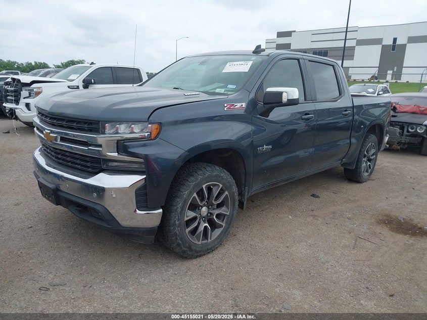 2020 Chevrolet Silverado VIN 3GCUYDETXLG225952 IAAI salvage auction — MECHANICAL, Original (Texas), sold $6,600 on 2026-07-17 (photo 2)