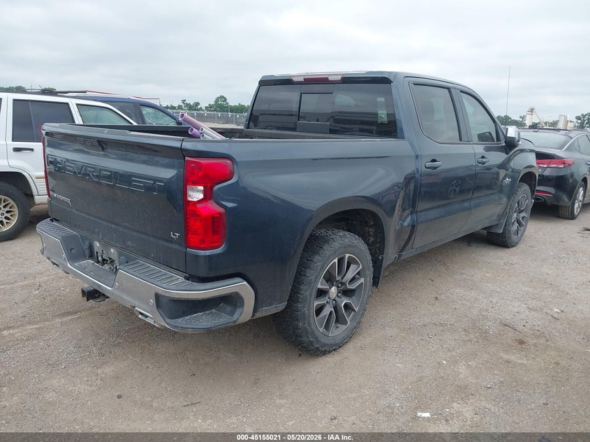 2020 Chevrolet Silverado VIN 3GCUYDETXLG225952 IAAI salvage auction — MECHANICAL, Original (Texas), sold $6,600 on 2026-07-17 (photo 4)