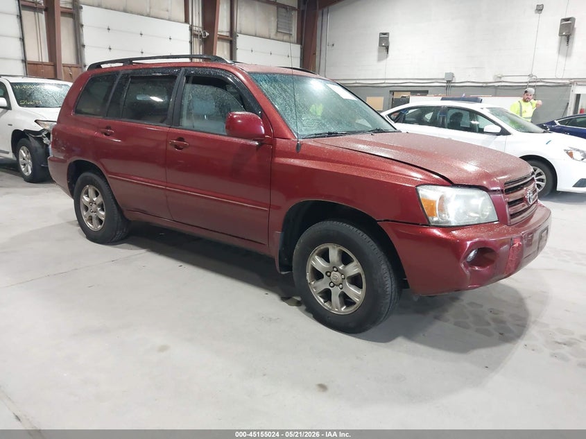 2004 Toyota Highlander VIN JTEEP21A840062977 IAAI salvage auction — ALL OVER, Clear (New York), sold $600 on 2026-07-29 (photo 1)