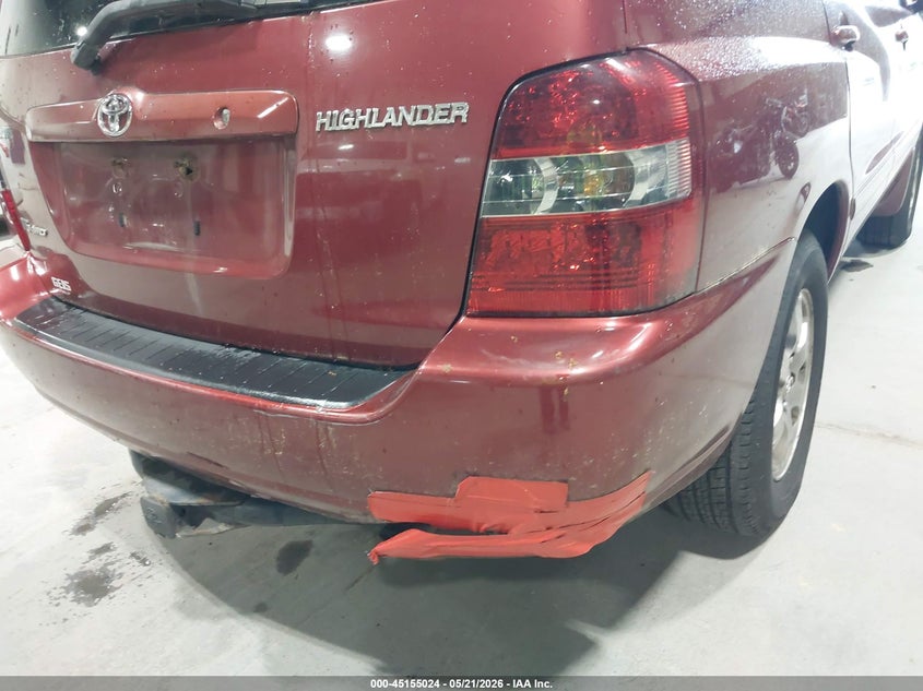 2004 Toyota Highlander VIN JTEEP21A840062977 IAAI salvage auction — ALL OVER, Clear (New York), sold $600 on 2026-07-29 (photo 6)