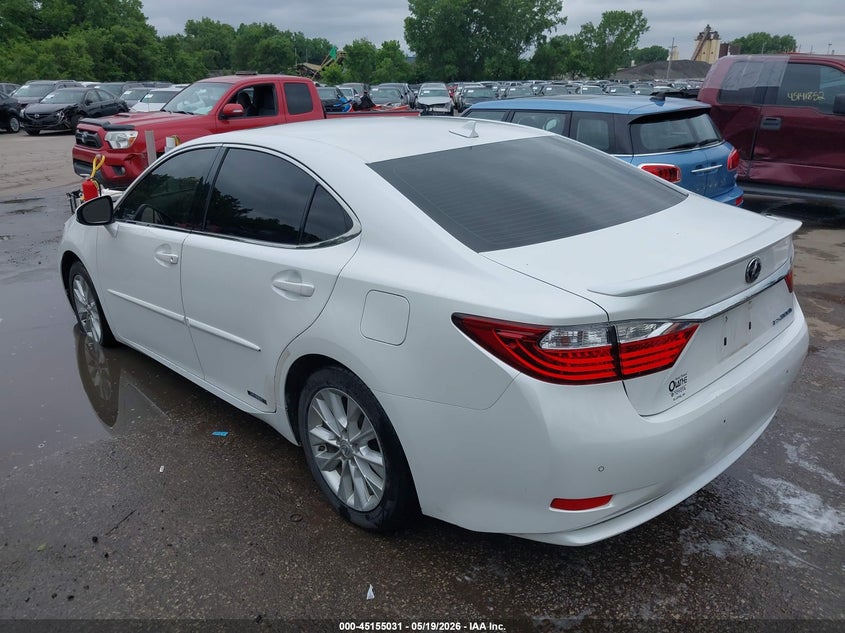 2013 Lexus ES VIN JTHBW1GG6D2028667 IAAI salvage auction — RIGHT FRONT, Salvage (Missouri), sold $2,350 on 2026-07-22 (photo 3)