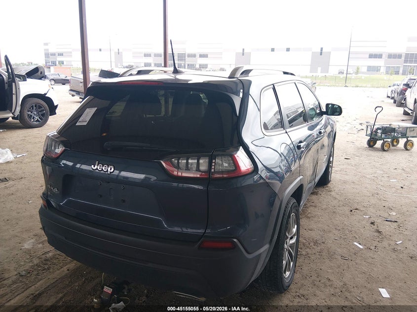 2020 Jeep Cherokee VIN 1C4PJMLX0LD655722 IAAI salvage auction — SIDE, Original (Texas), sold $4,675 on 2026-07-18 (photo 4)