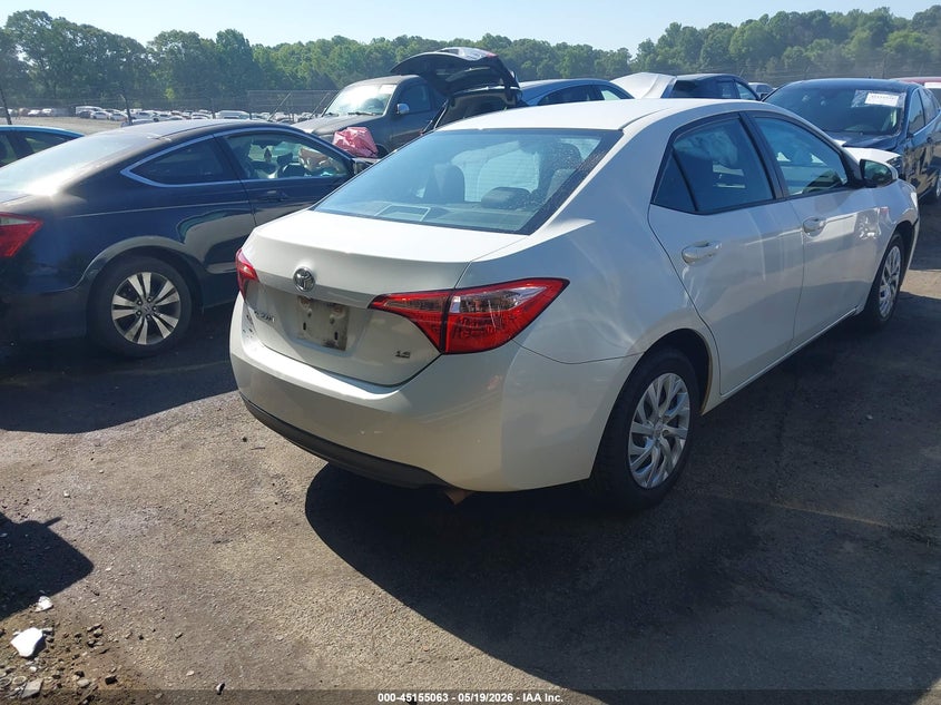 2018 Toyota Corolla VIN 5YFBURHE6JP748437 IAAI salvage auction — FRONT END, Salvage (Virginia), sold $2,750 on 2026-07-09 (photo 4)