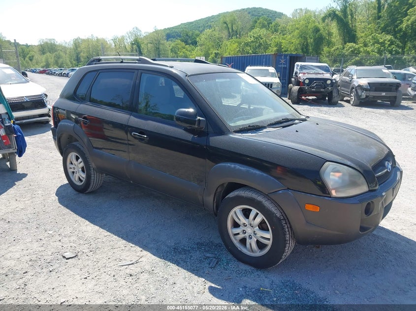 2006 Hyundai Tucson VIN KM8JN72D96U368401 IAAI salvage auction — NORMAL WEAR, Clear (Virginia), sold $350 on 2026-07-14 (photo 1)