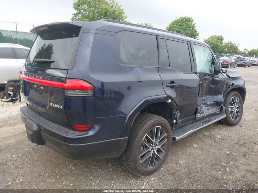 2025 Lexus Gx VIN JTJTBCDX6S5063557 IAAI salvage auction — RIGHT SIDE, Salvage Title, sold $44,500 on 2026-08-10 (photo 4)