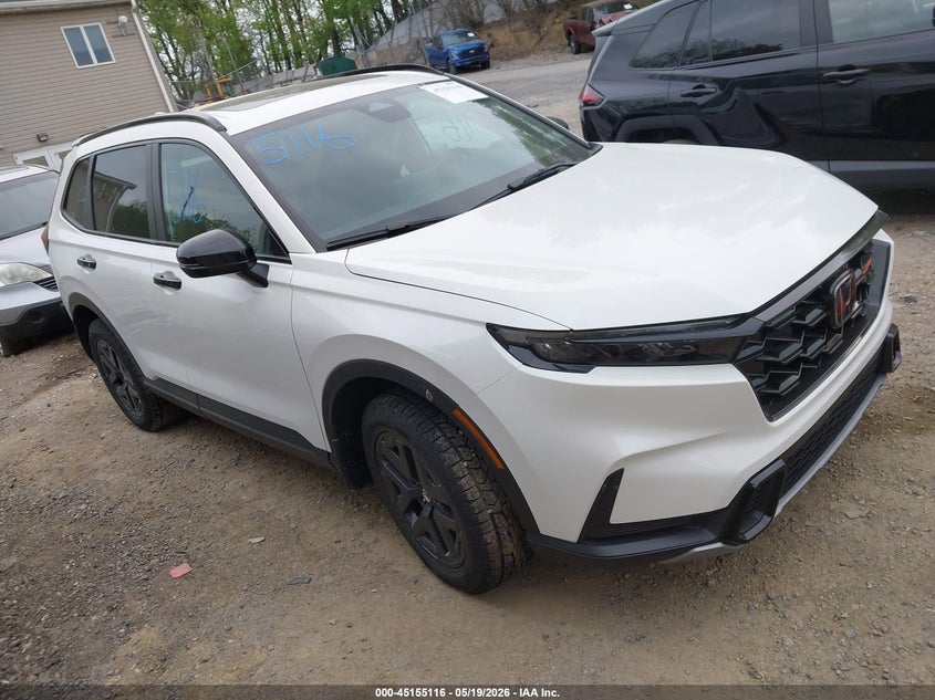 2026 Honda Cr-v VIN 7FARS6H67TE112916 IAAI salvage auction — SIDE, Salvage (Pennsylvania), sold $20,000 on 2026-07-17 (photo 1)