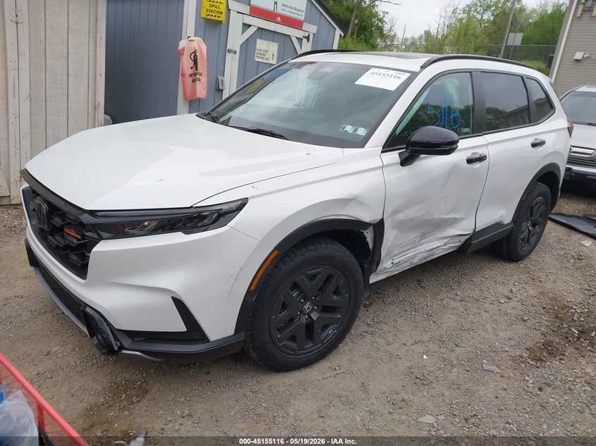 2026 Honda Cr-v VIN 7FARS6H67TE112916 IAAI salvage auction — SIDE, Salvage (Pennsylvania), sold $20,000 on 2026-07-17 (photo 2)
