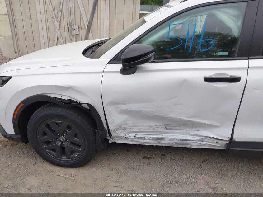 2026 Honda Cr-v VIN 7FARS6H67TE112916 IAAI salvage auction — SIDE, Salvage (Pennsylvania), sold $20,000 on 2026-07-17 (photo 6)