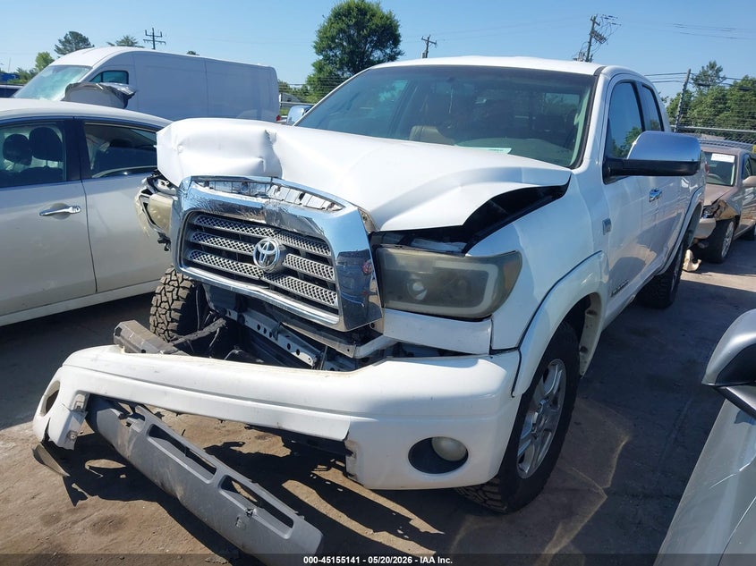 2007 Toyota Tundra VIN 5TFRT58167X012034 IAAI salvage auction — FRONT END, Salvage (North Carolina), sold $2,000 on 2026-07-08 (photo 2)