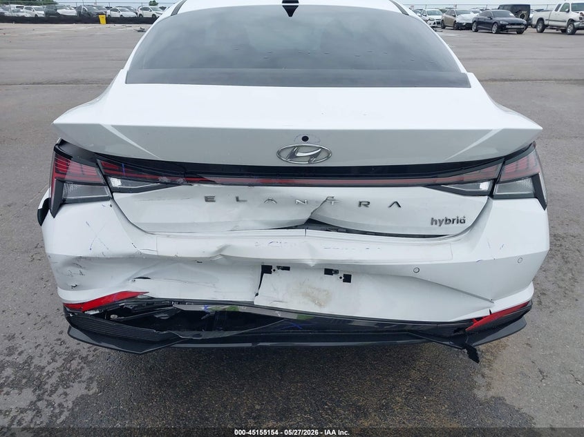 2022 Hyundai Elantra VIN KMHLN4AJ3NU030599 IAAI salvage auction — REAR END, Salvage Title, sold $9,300 on 2026-07-26 (photo 6)