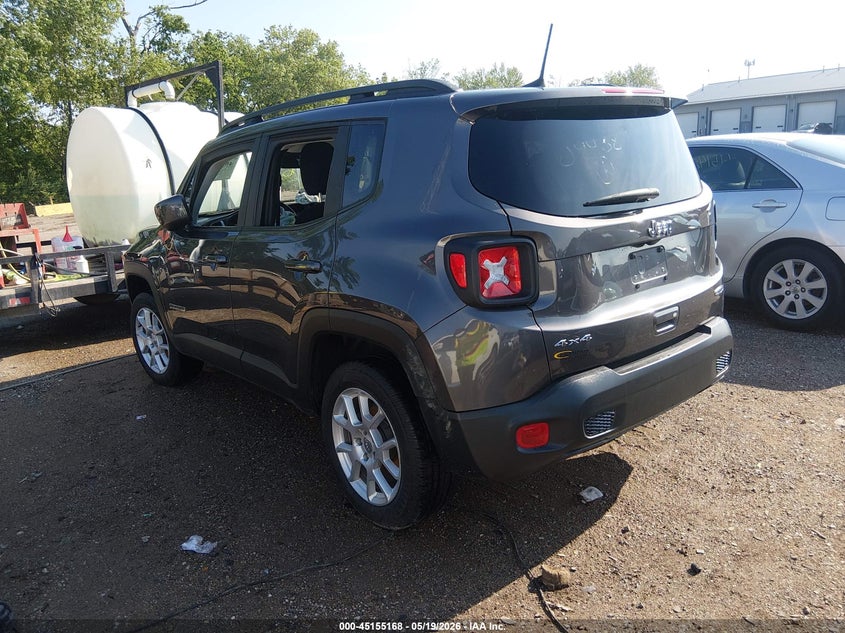 2019 Jeep Renegade VIN ZACNJBB13KPJ94389 IAAI salvage auction — RIGHT SIDE, Salvage (Indiana), sold $3,050 on 2026-07-08 (photo 3)