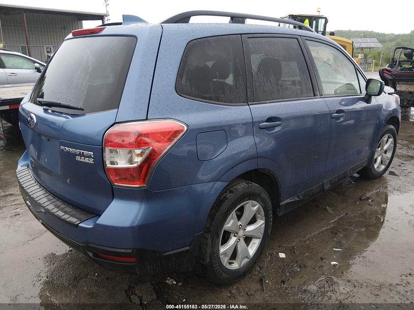 2016 Subaru Forester VIN JF2SJAFC7GH528953 IAAI salvage auction — FRONT END, Salvage (West Virginia), sold $1,600 on 2026-07-11 (photo 4)
