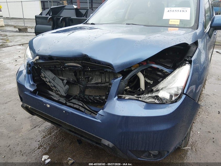 2016 Subaru Forester VIN JF2SJAFC7GH528953 IAAI salvage auction — FRONT END, Salvage (West Virginia), sold $1,600 on 2026-07-11 (photo 6)