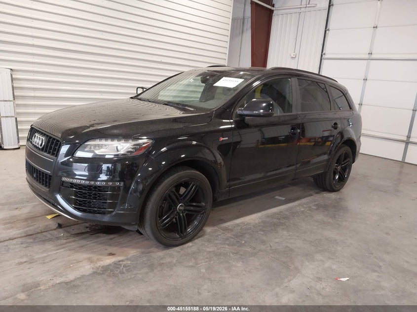 2015 Audi Q7 VIN WA1DGAFE3FD012709 IAAI salvage auction — REAR END, Clear (Colorado), sold $5,950 on 2026-07-22 (photo 2)