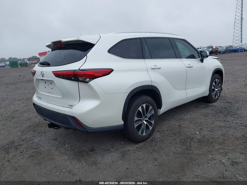 2020 Toyota Highlander VIN 5TDHZRAH8LS513421 IAAI salvage auction — FRONT END, Salvage (Arkansas), sold $10,750 on 2026-07-22 (photo 4)