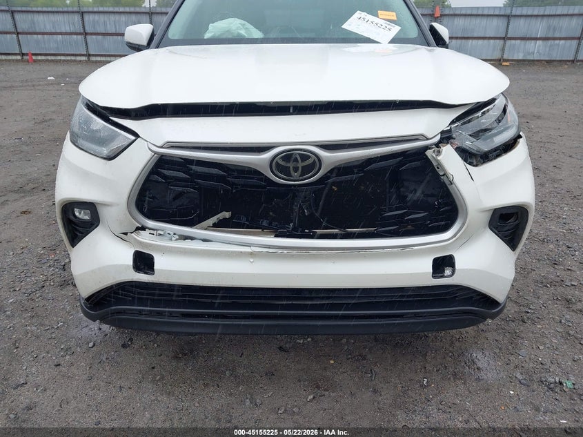 2020 Toyota Highlander VIN 5TDHZRAH8LS513421 IAAI salvage auction — FRONT END, Salvage (Arkansas), sold $10,750 on 2026-07-22 (photo 6)
