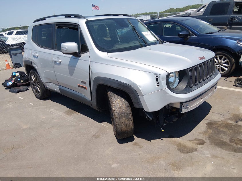 2016 Jeep Renegade VIN ZACCJABT9GPD77339 IAAI salvage auction — FRONT END, Salvage (Florida), sold $850 on 2026-08-12 (photo 1)
