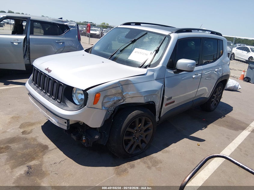 2016 Jeep Renegade VIN ZACCJABT9GPD77339 IAAI salvage auction — FRONT END, Salvage (Florida), sold $850 on 2026-08-12 (photo 2)