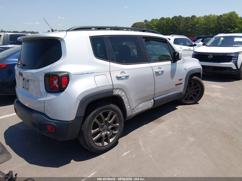 2016 Jeep Renegade VIN ZACCJABT9GPD77339 IAAI salvage auction — FRONT END, Salvage (Florida), sold $850 on 2026-08-12 (photo 4)