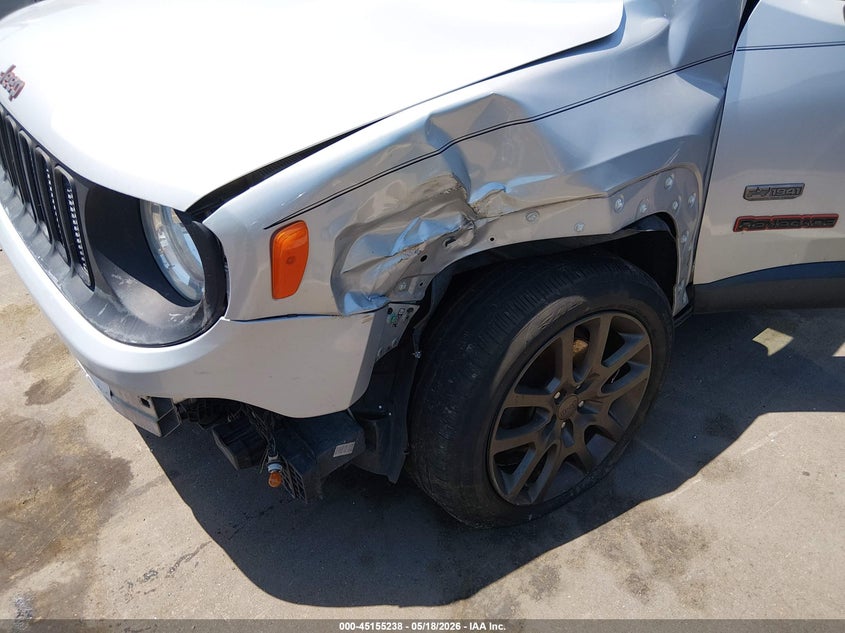 2016 Jeep Renegade VIN ZACCJABT9GPD77339 IAAI salvage auction — FRONT END, Salvage (Florida), sold $850 on 2026-08-12 (photo 6)