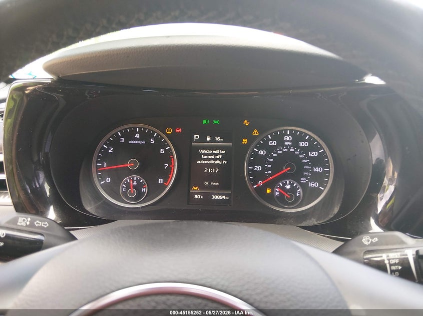2024 Kia K5 VIN 5XXG64J24RG258392 IAAI salvage auction — FRONT END, Salvage Title, sold $10,750 on 2026-07-16 (photo 7)