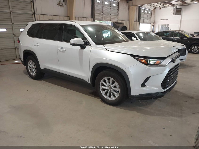 2026 Toyota Highlander VIN 5TDAAAA58TS039440 IAAI salvage auction — FRONT END, Salvage (North Carolina), sold $17,350 on 2026-07-09 (photo 1)