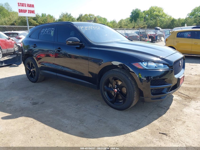 2020 Jaguar F-pace VIN SADCJ2GXXLA627834 IAAI salvage auction — REAR END, Salvage (Indiana), sold $7,050 on 2026-07-14 (photo 1)
