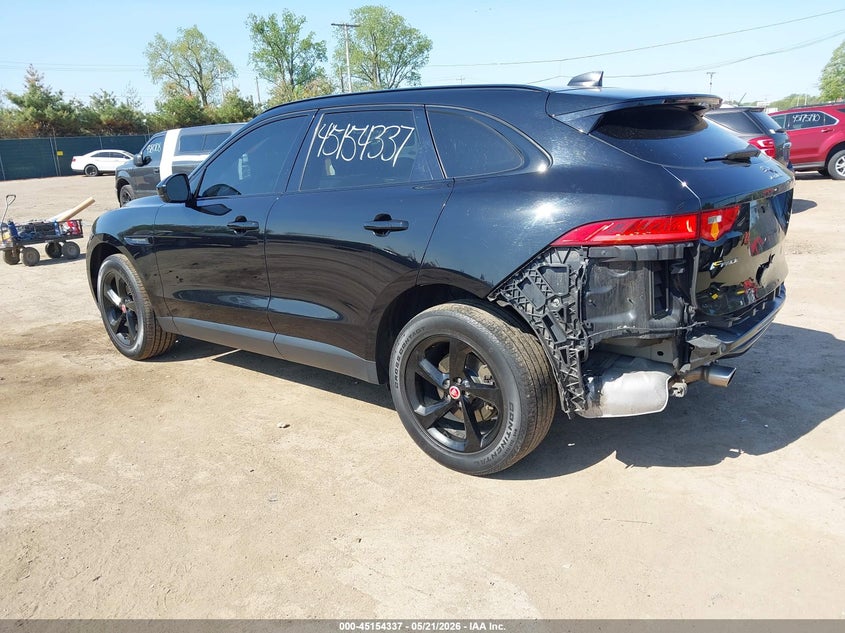 2020 Jaguar F-pace VIN SADCJ2GXXLA627834 IAAI salvage auction — REAR END, Salvage (Indiana), sold $7,050 on 2026-07-14 (photo 3)
