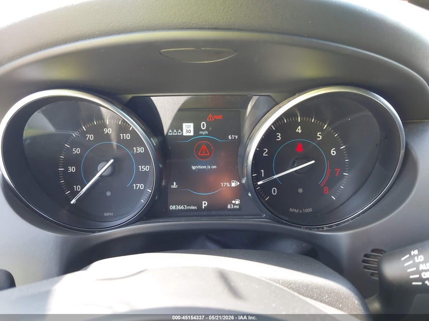 2020 Jaguar F-pace VIN SADCJ2GXXLA627834 IAAI salvage auction — REAR END, Salvage (Indiana), sold $7,050 on 2026-07-14 (photo 7)