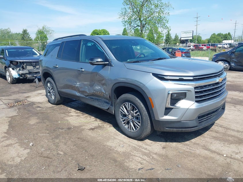 2024 Chevrolet Traverse VIN 1GNERGKS9RJ211019 IAAI salvage auction — RIGHT SIDE, Clear (Michigan), sold $12,100 on 2026-07-30 (photo 1)