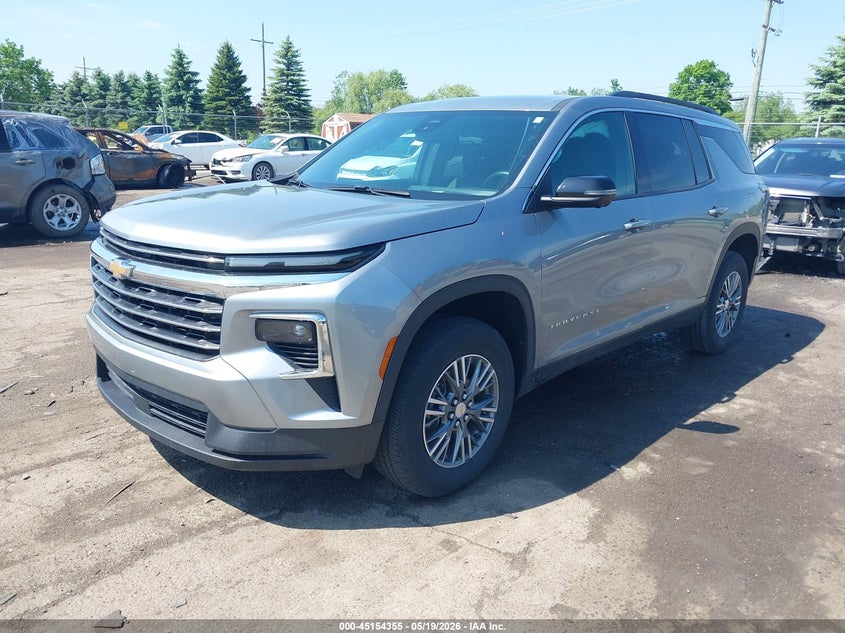 2024 Chevrolet Traverse VIN 1GNERGKS9RJ211019 IAAI salvage auction — RIGHT SIDE, Clear (Michigan), sold $12,100 on 2026-07-30 (photo 2)