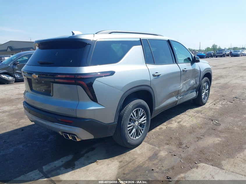 2024 Chevrolet Traverse VIN 1GNERGKS9RJ211019 IAAI salvage auction — RIGHT SIDE, Clear (Michigan), sold $12,100 on 2026-07-30 (photo 4)