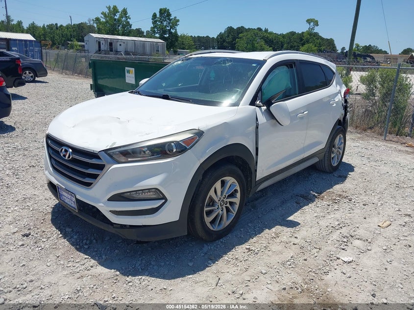 2018 Hyundai Tucson VIN KM8J33A48JU609566 IAAI salvage auction — ROLLOVER, Salvage (North Carolina), sold $2,450 on 2026-07-09 (photo 2)