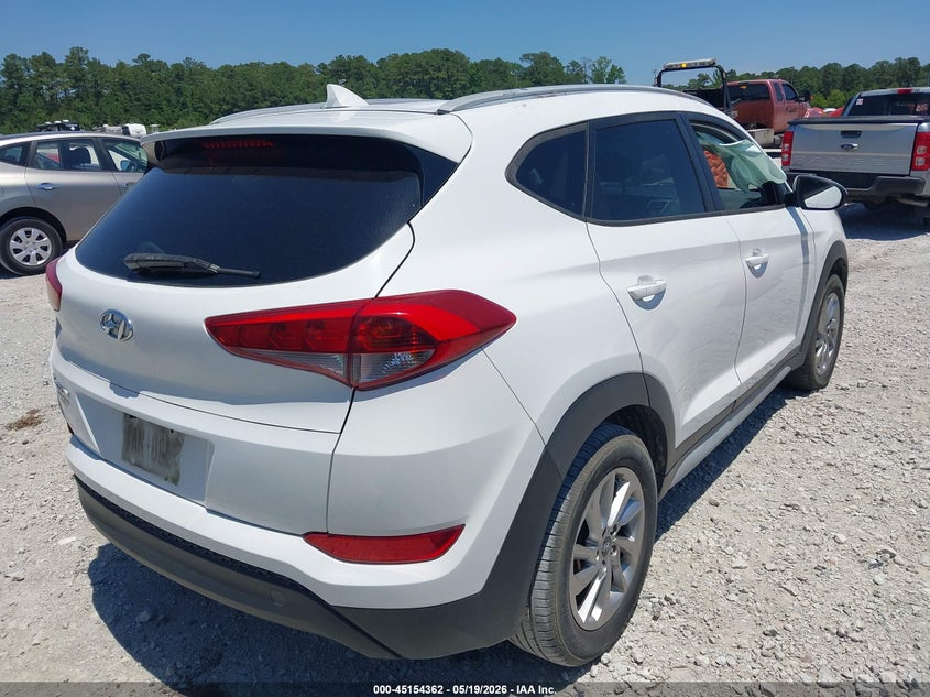 2018 Hyundai Tucson VIN KM8J33A48JU609566 IAAI salvage auction — ROLLOVER, Salvage (North Carolina), sold $2,450 on 2026-07-09 (photo 4)