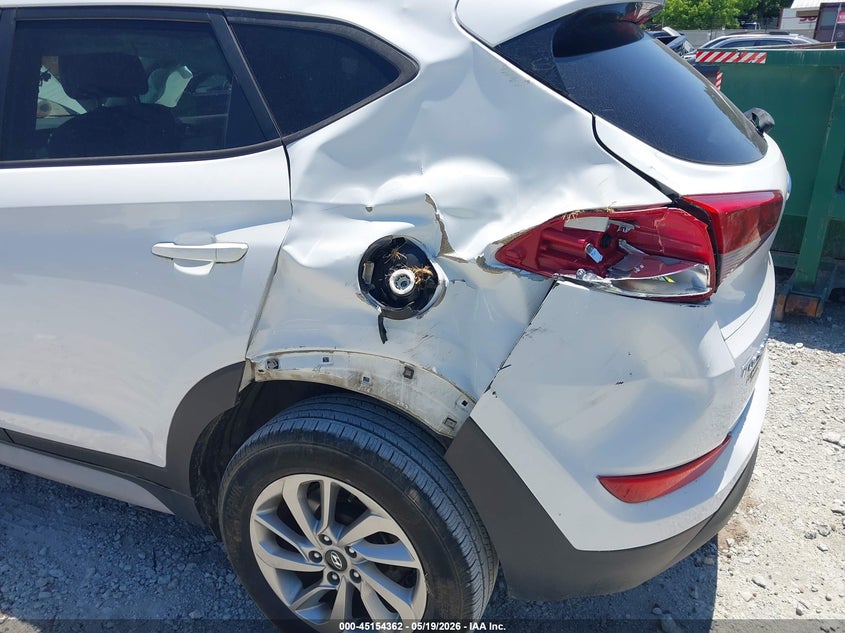 2018 Hyundai Tucson VIN KM8J33A48JU609566 IAAI salvage auction — ROLLOVER, Salvage (North Carolina), sold $2,450 on 2026-07-09 (photo 6)