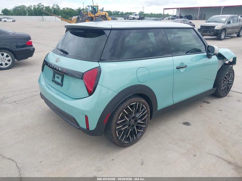2025 Mini Hard top VIN WMW23GD00S2W27031 IAAI salvage auction — FRONT END, Original (Texas), sold $12,350 on 2026-07-31 (photo 4)