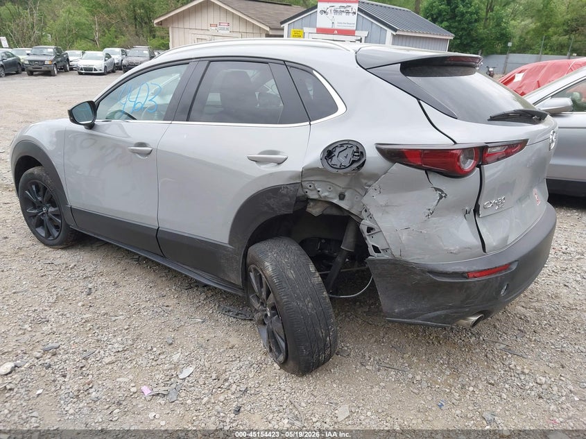 2025 Mazda Cx-30 VIN 3MVDMBBM6SM822673 IAAI salvage auction — LEFT REAR, Salvage (Pennsylvania), sold $7,175 on 2026-07-14 (photo 3)