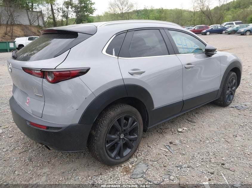 2025 Mazda Cx-30 VIN 3MVDMBBM6SM822673 IAAI salvage auction — LEFT REAR, Salvage (Pennsylvania), sold $7,175 on 2026-07-14 (photo 4)