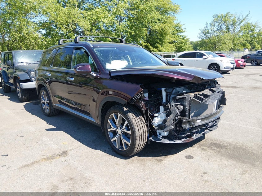 2022 Hyundai Palisade VIN KM8R4DHE8NU459209 IAAI salvage auction — FRONT END, Salvage (New Jersey), sold $6,300 on 2026-07-27 (photo 1)