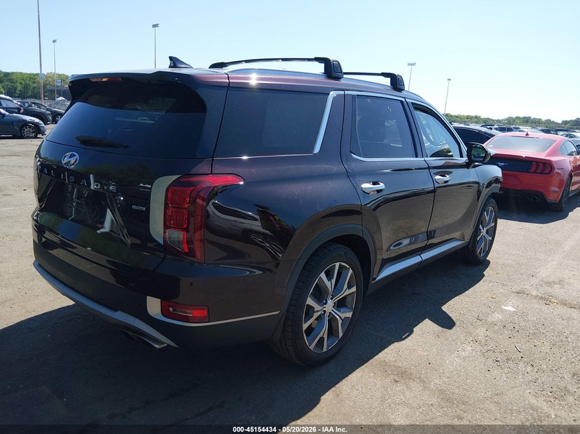 2022 Hyundai Palisade VIN KM8R4DHE8NU459209 IAAI salvage auction — FRONT END, Salvage (New Jersey), sold $6,300 on 2026-07-27 (photo 4)