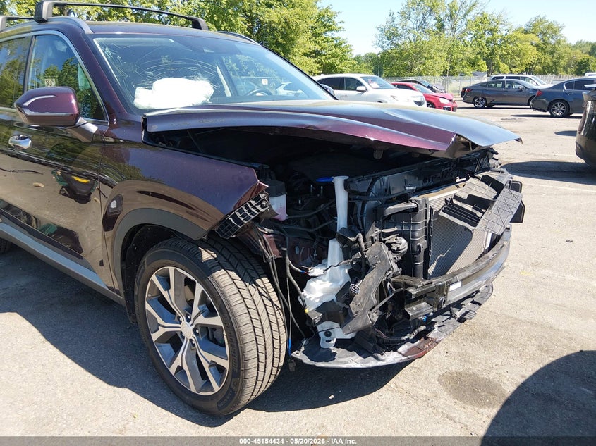 2022 Hyundai Palisade VIN KM8R4DHE8NU459209 IAAI salvage auction — FRONT END, Salvage (New Jersey), sold $6,300 on 2026-07-27 (photo 6)